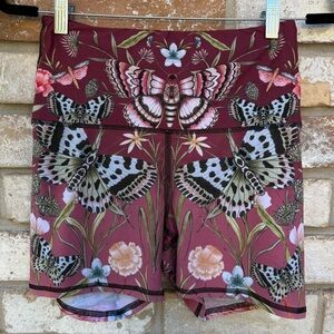 Yoga Democracy Biker Exercise Shorts